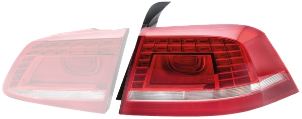 95D1876H Lampa tył Volkswagen Passat (B7 (36)) lewa 95D1876H