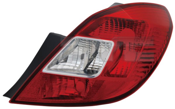 5558871E Lampa tylna lewa TYC OPEL CORSA D 07.06-01.11 5558871E
