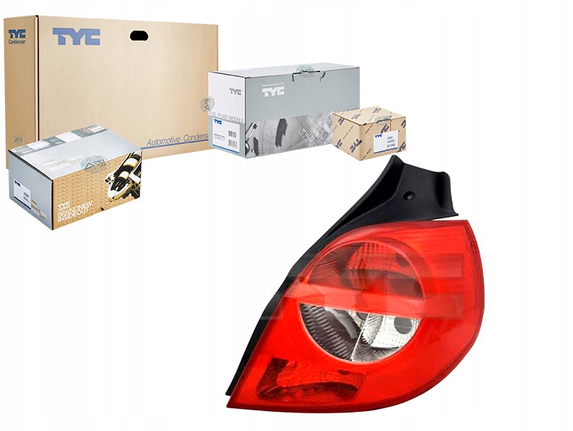 6055880E Lampa tylna prawa Renault Clio III 09.05-05.09  6055880E