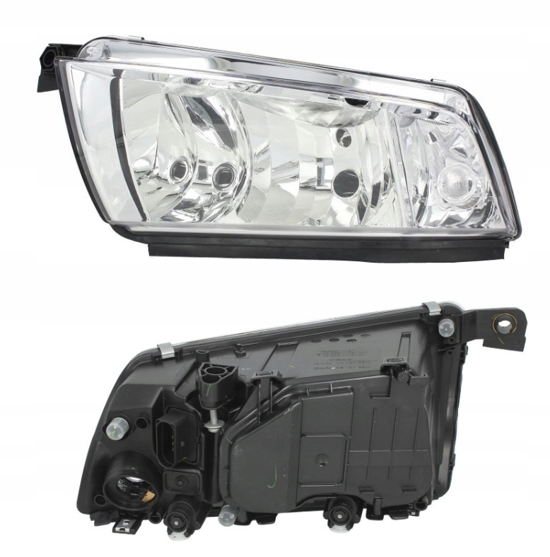 6913100E Reflektor główny do SKODA FABIA (6Y), 04.00-03.07 | DEPO | 6913100E