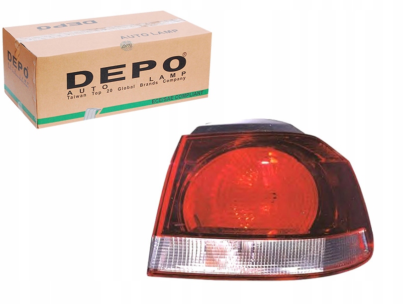 9518874E Lampa tylna lewa VOLKSWAGEN GOLF VI (5K) 10.08- 9518874E