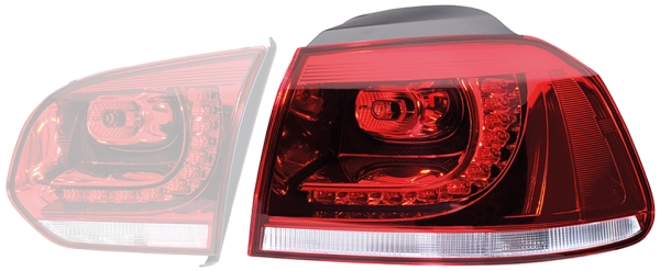 9518884H Lampa tył prawa VOLKSWAGEN GOLF VI (5K) 10.08- 9518884H