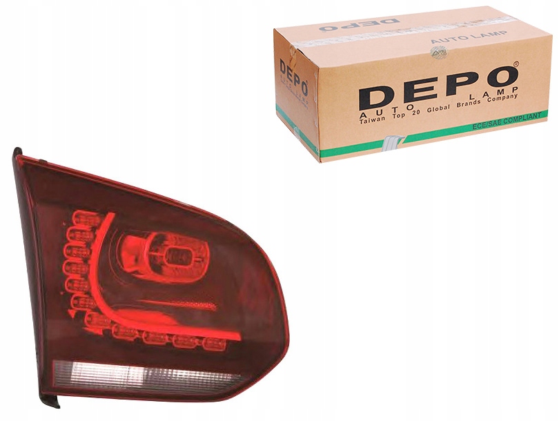 9518889E Lampa tył prawa VOLKSWAGEN GOLF VI (5K), 10.08- 9518889E