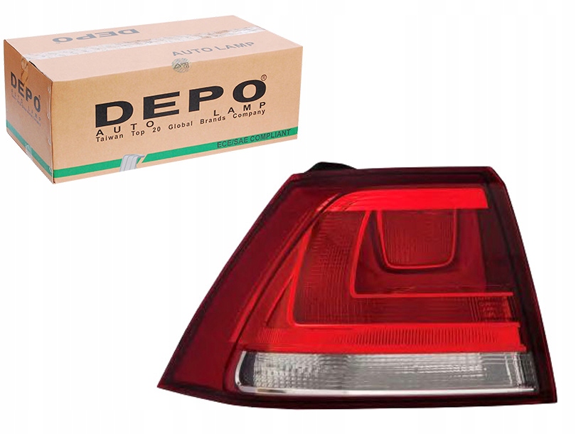 95C287-E Lampa tylna lewa VOLKSWAGEN GOLF VII (5K), 10.12- 95C287-E