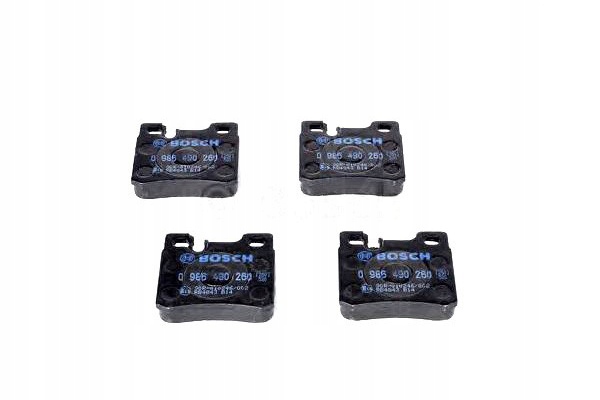 Klocki hamulcowe tył BOSCH MERCEDES-BENZ 250 D W124 BS0986490260