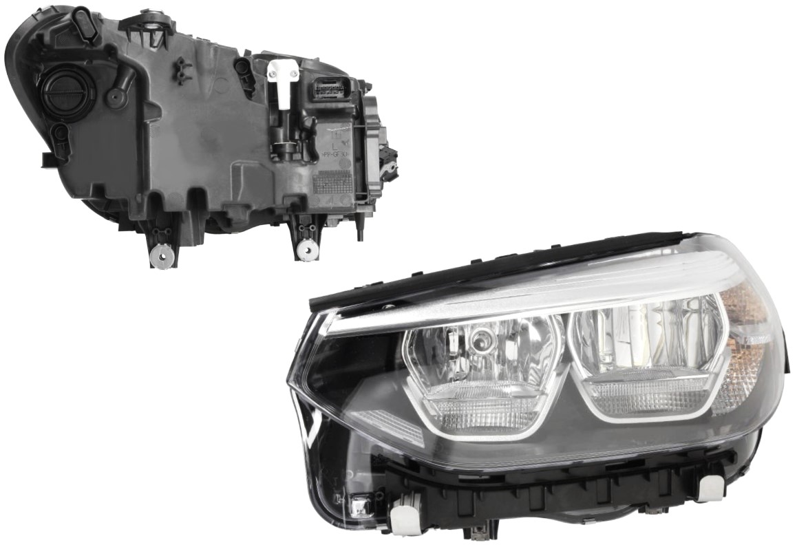 20X4090E Reflektor główny BMW X3 (G01) 06.17-07.21 DEPO 20X4090E