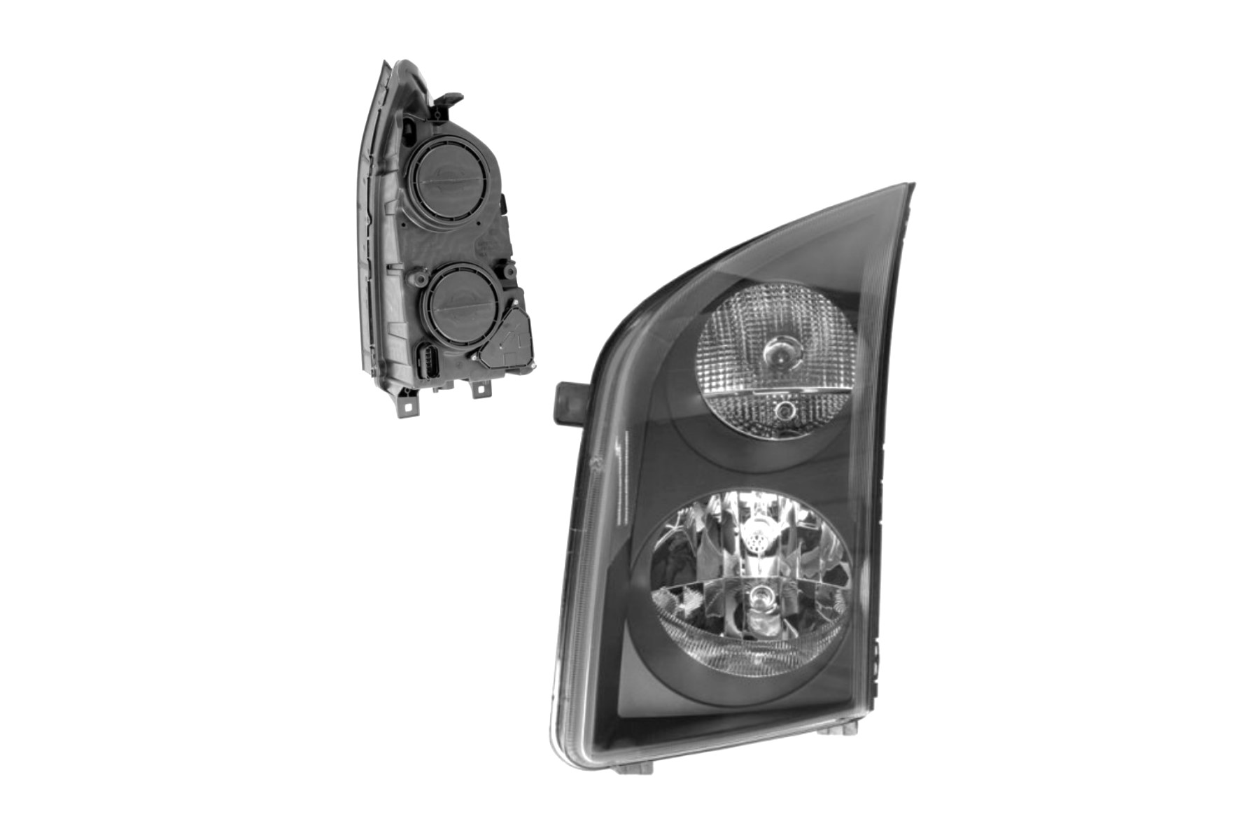 957209-E Reflektor główny  VOLKSWAGEN CRAFTER (2E) 12.05-04.17 DEPO 957209-E