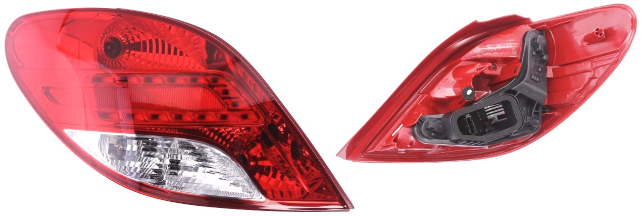 5724873E Lampa tył lewa PEUGEOT 207 (W_), 05.06-12.13 5724873E