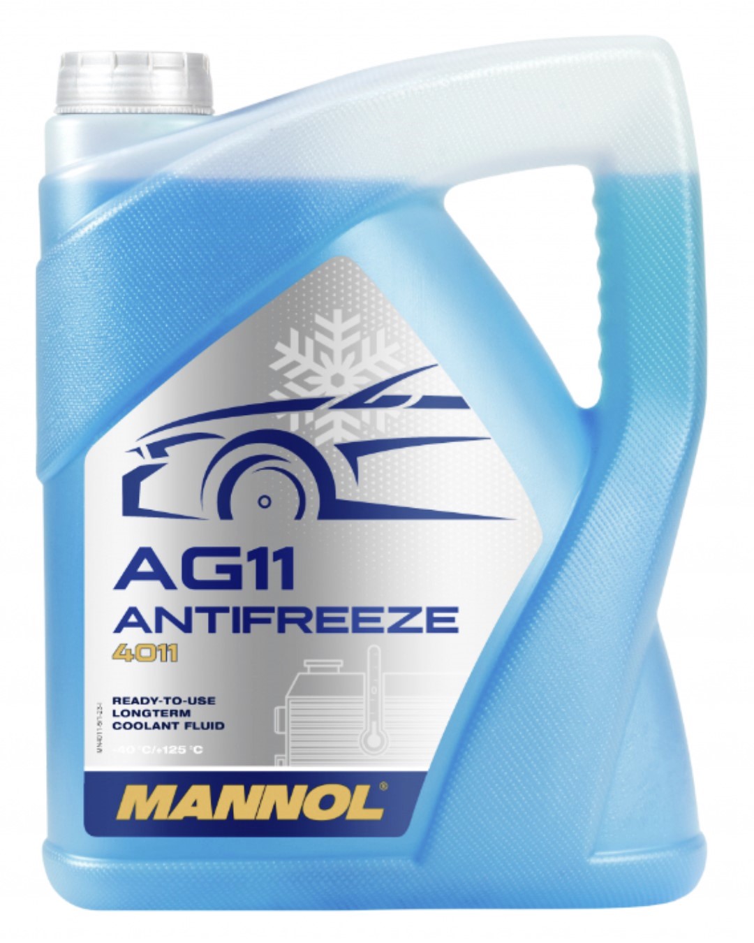 Płyn do chłodnic G11 MANNOL niebieski 5l MN4011-5