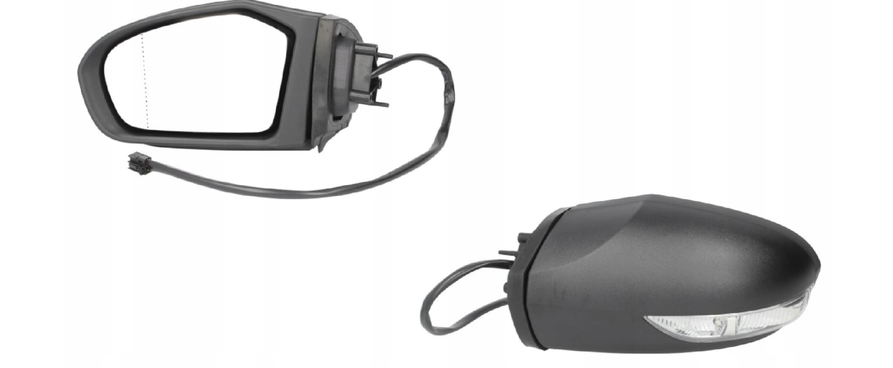 5006518E Lusterko lewe ogrzewane z migaczem MERCEDES KLASA B W245 5006518E