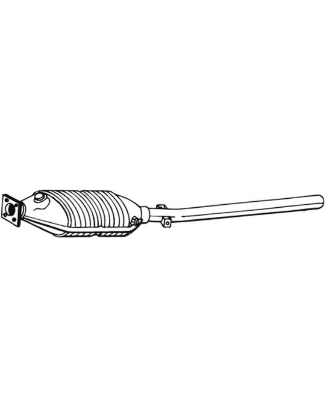 Katalizator EEC Euro 2 AU8006T