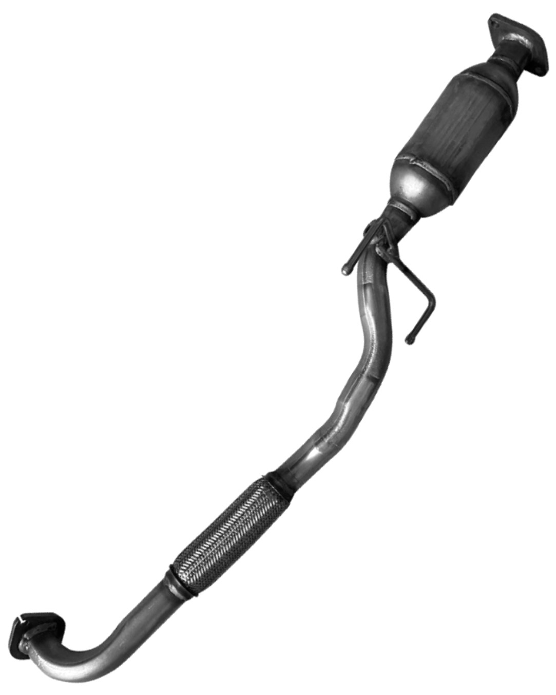 Katalizator z zestawem montażowym Układy wydechowe CL6001T