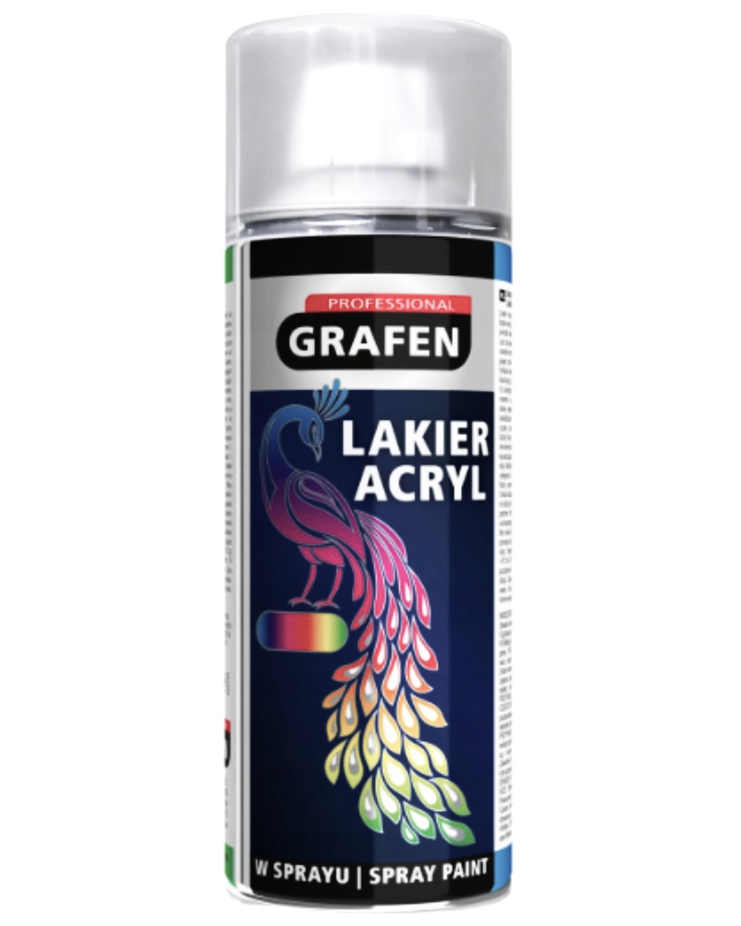Lakier w sprayu 400ml bezbarwny Grafen Professional GPSP28
