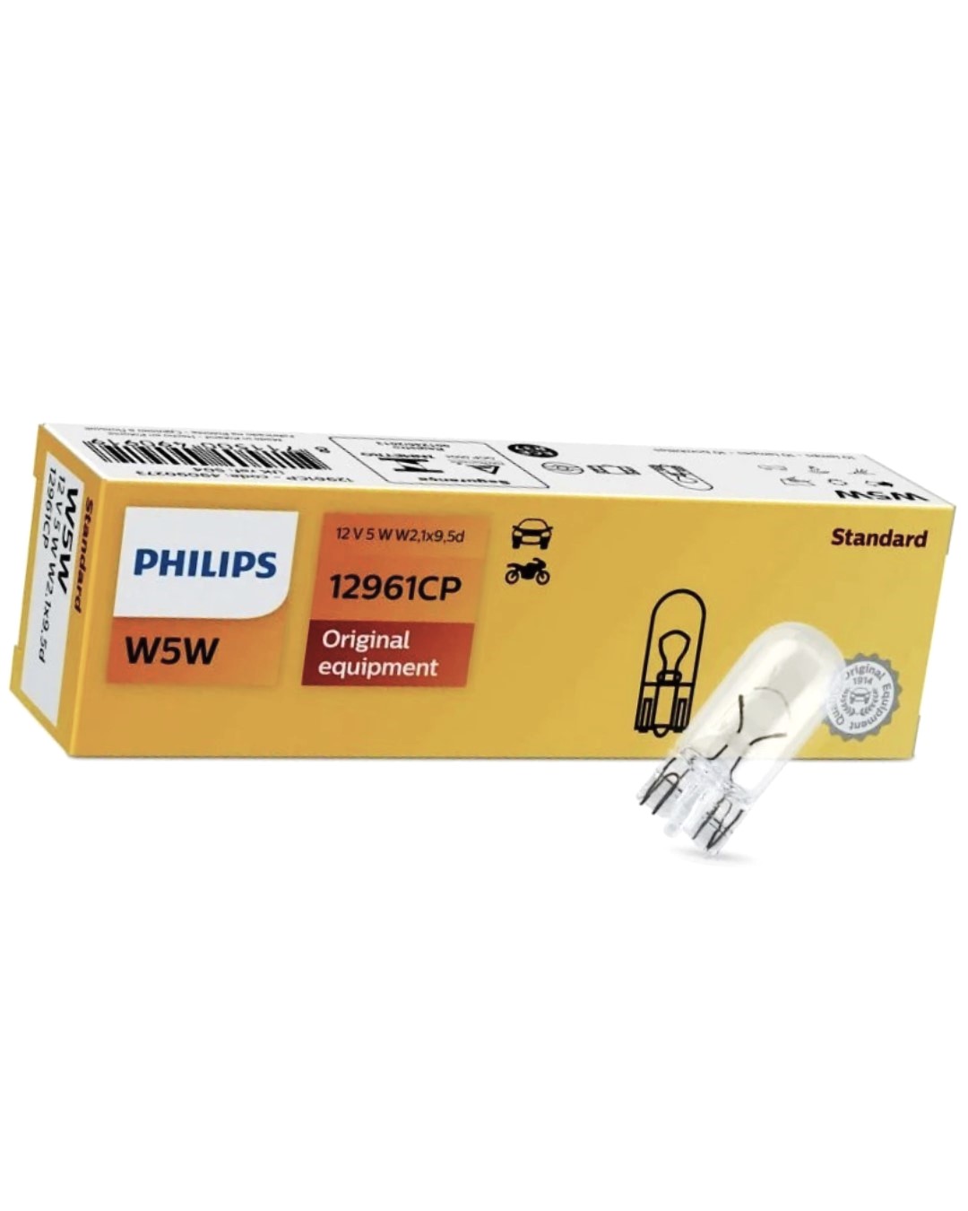 Żarówka W5W PHILIPS standard 99ZP034P