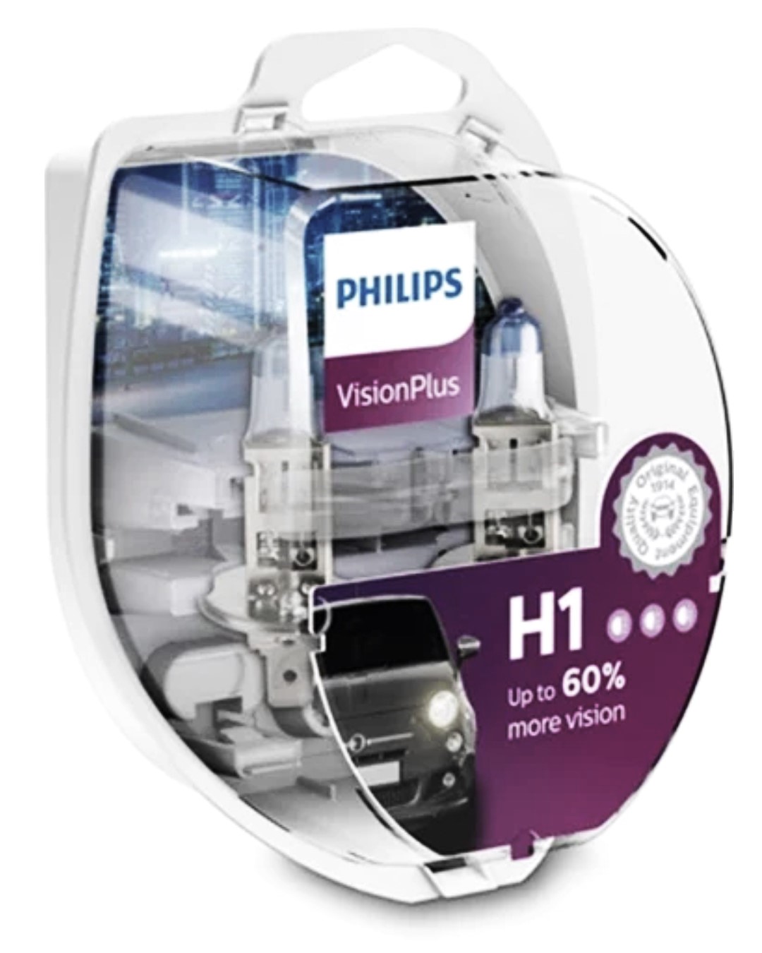 Żarówka H1 PHILIPS 3250K VisionPlus 99ZB201P