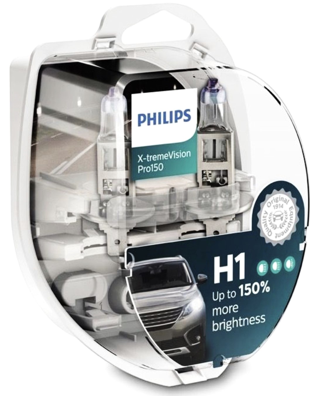 Żarówka H1 PHILIPS 3450K X-tremeVision Pro150 99ZB312P