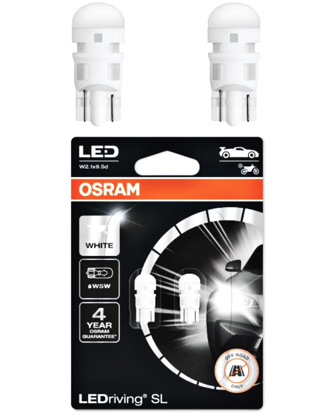 Żarówka W5W LED OSRAM 6000K Retrofit 99LB001A