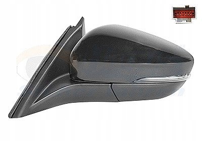 32C2513S Lusterko zewnętrzne lewe ogrzewane z migaczem SRLine FORD FOCUS 32C2513S