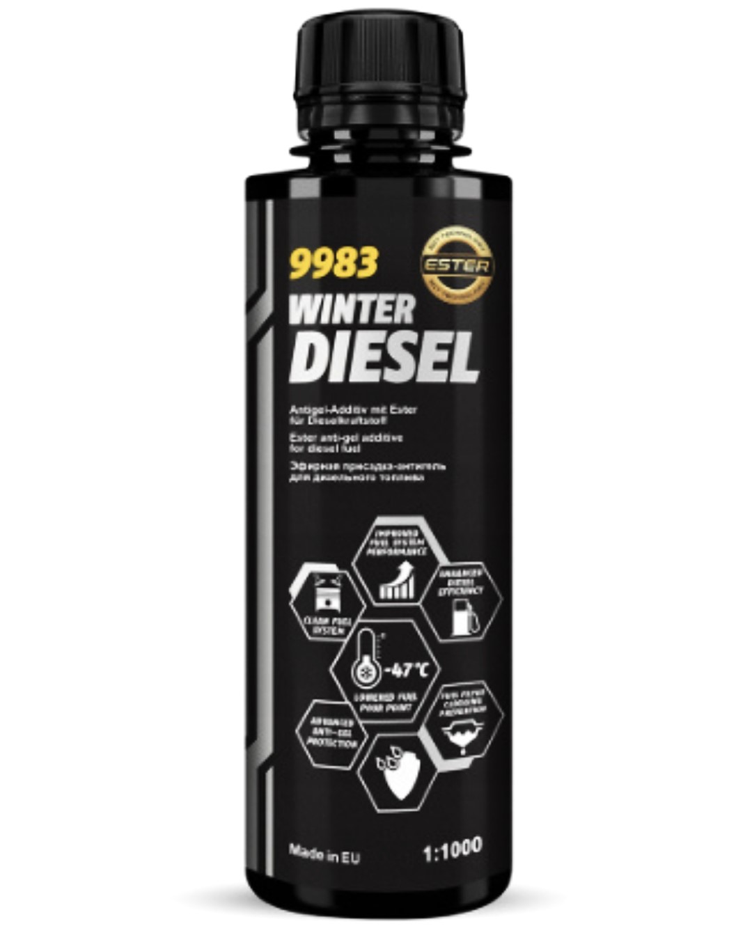 Zimowy dodatek do oleju napędowego MANNOL 250ml MN9983-025PET