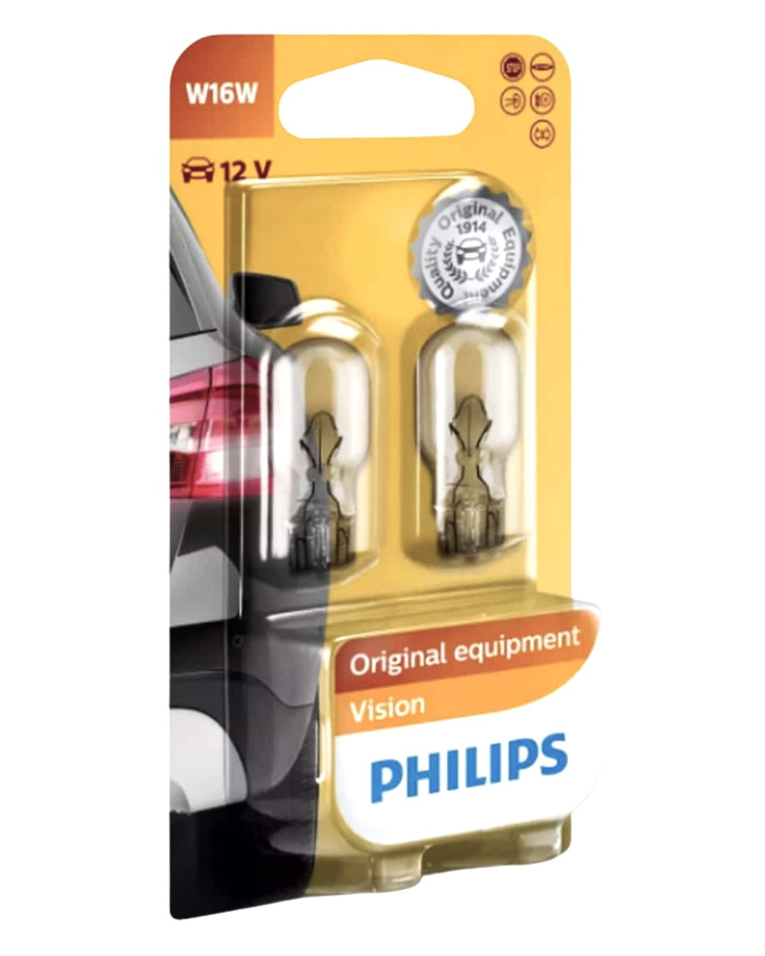 Żarówka W16W PHILIPS vision 99ZB019P