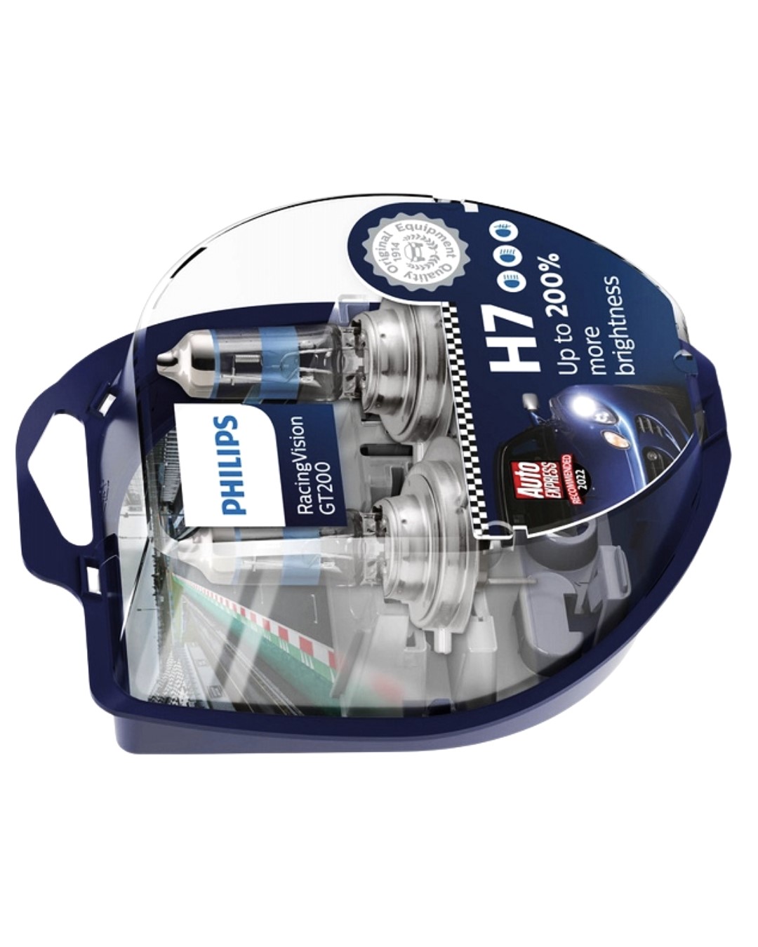 Żarówka H7 PHILIPS RacingVision GT200 3500K 99ZB402P