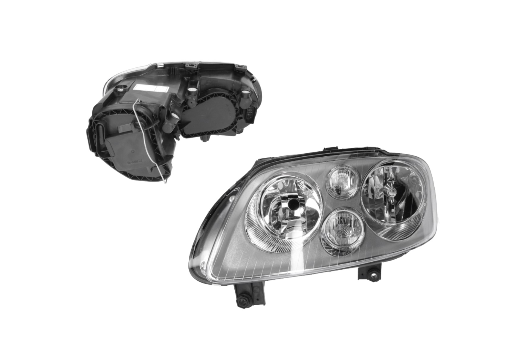 9578095E Reflektor główny VOLKSWAGEN CADDY III/LIFE 03.04-06.10 TYC 9578095E