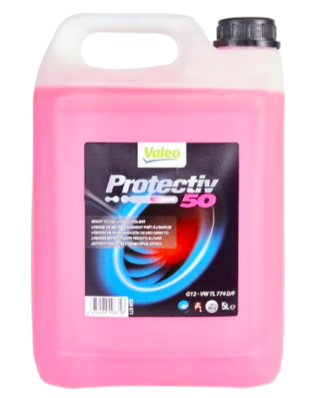 Płyn do chłodnic G12 VALEO 5l różowy jasnoróżowy VA820871