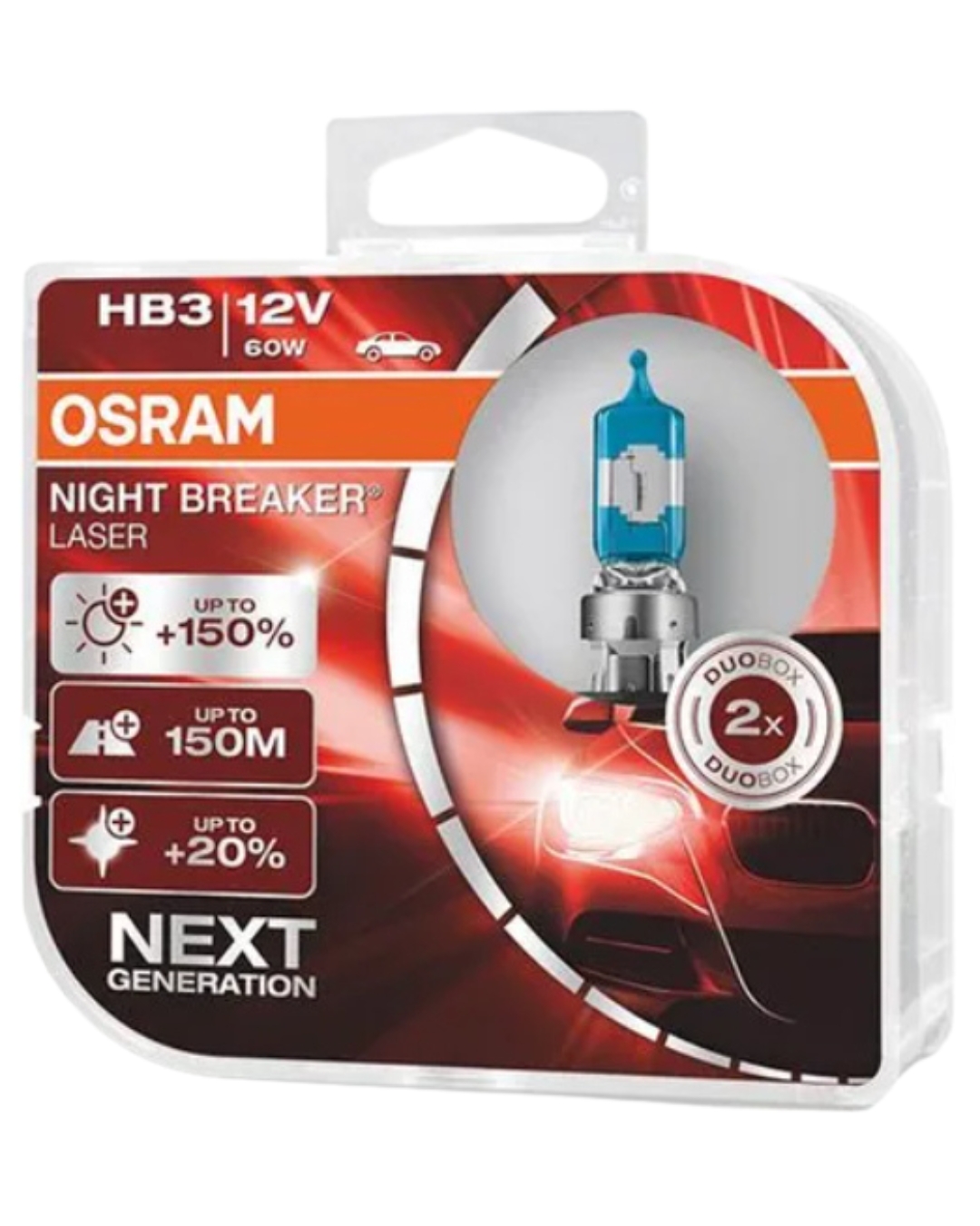 Żarówka HB3 (9005) OSRAM 3800K night breaker laser 99ZB318A