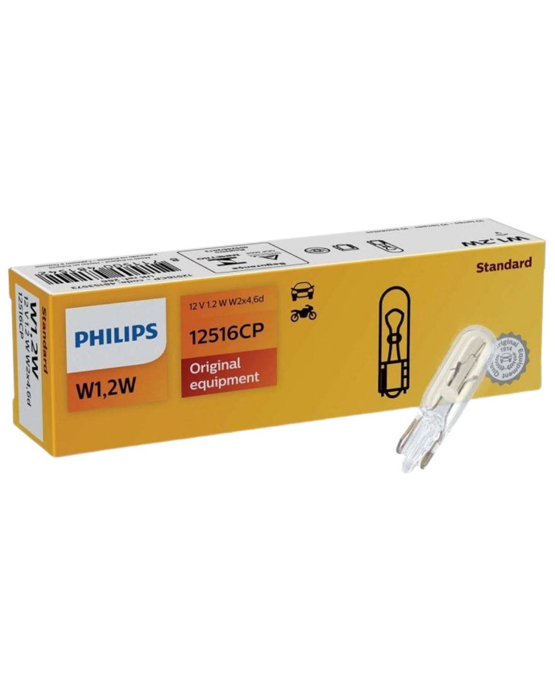 Żarówka W1,2W PHILIPS standard 99ZP039P