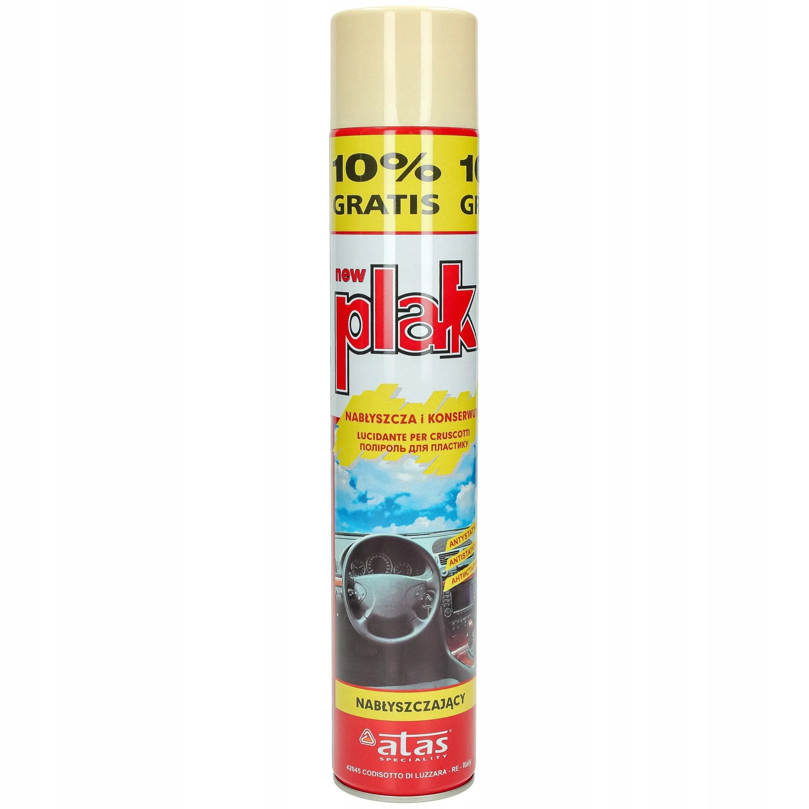 Spray do kokpitu wanilia PLAK SCPL-750-WAN