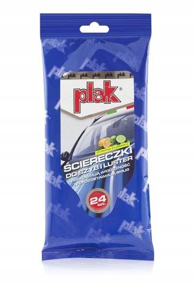 Chusteczki nawilżane PŁAK SCPLS-SZYBA