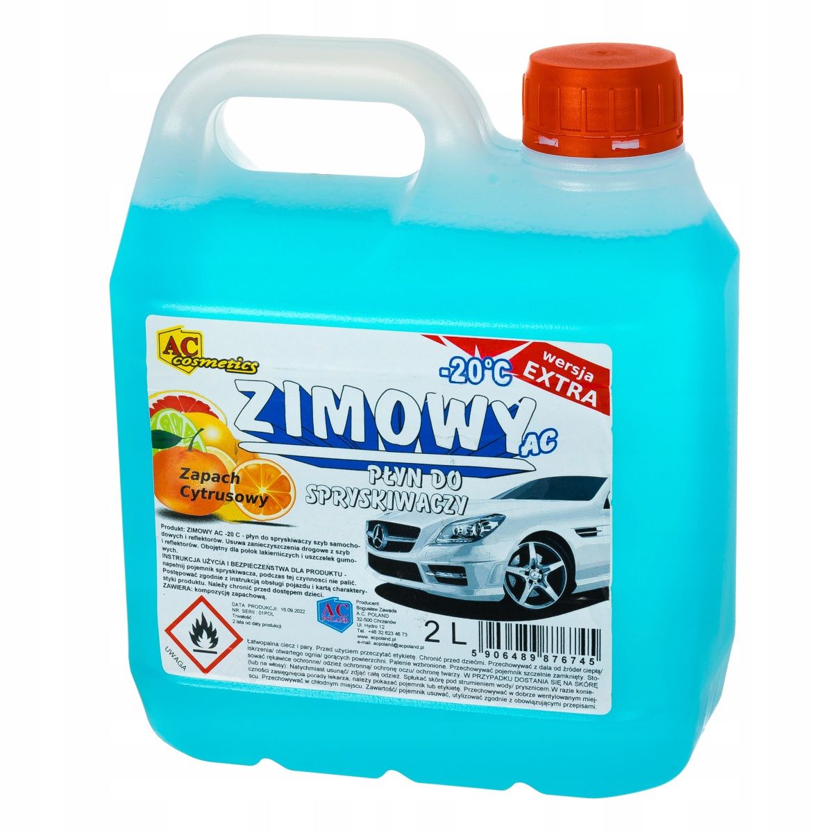 Zimowy płyn do spryskiwaczy PL 2l 99PSZ2B