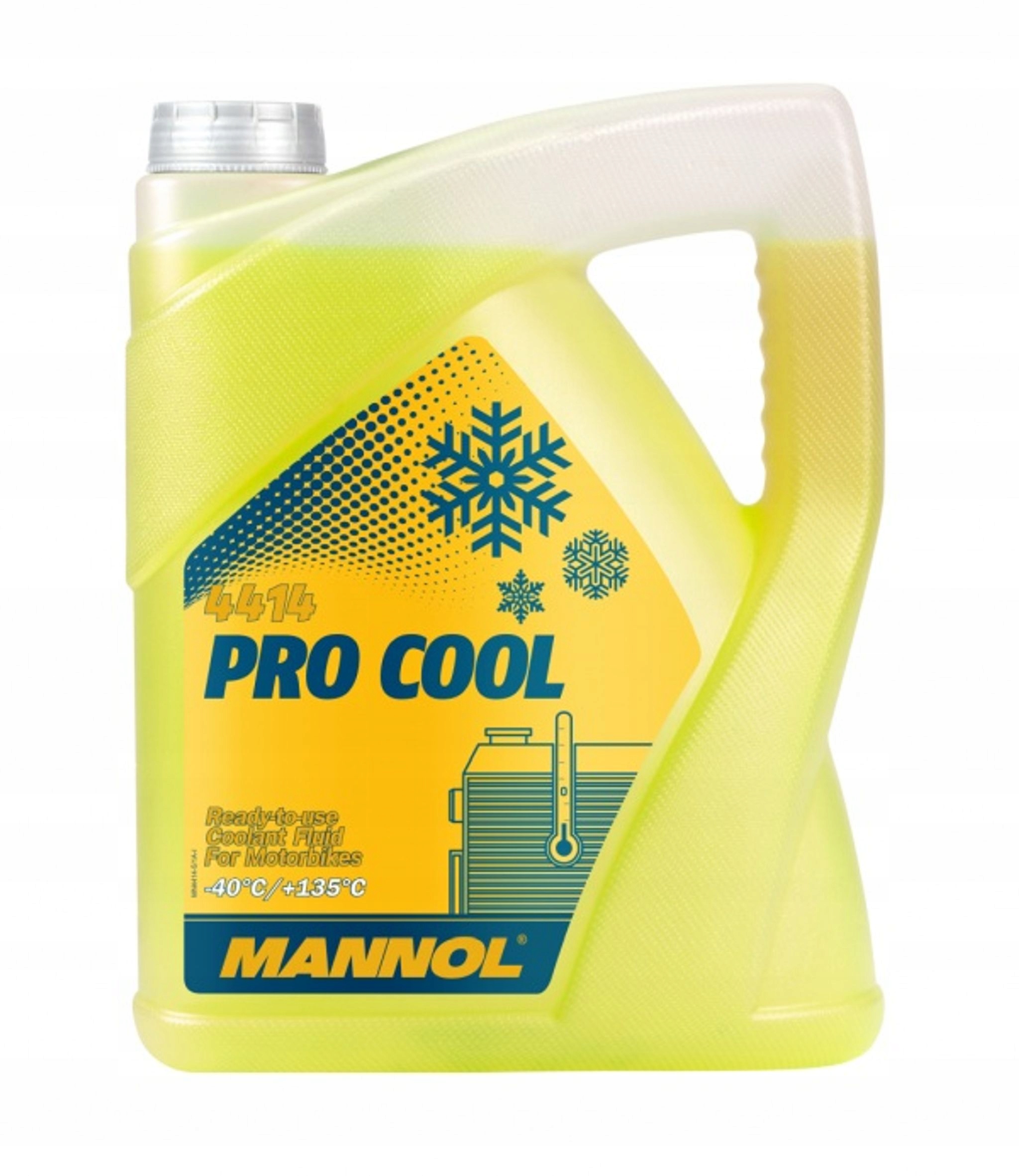 Pro Cool 4414 Płyn do chłodnic motocyklowych MANNOL MN4414-5