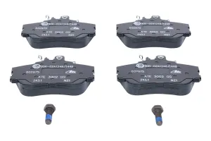 Klocki hamulcowe przednie MERCEDES-BENZ W202 ATE C 200 D 13.0460-2975.2