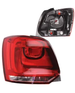 Lampa tylna / Tył Lewa VOLKSWAGEN Polo 09-14 9533872E